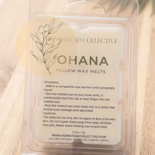 'Ohana Tallow Melts