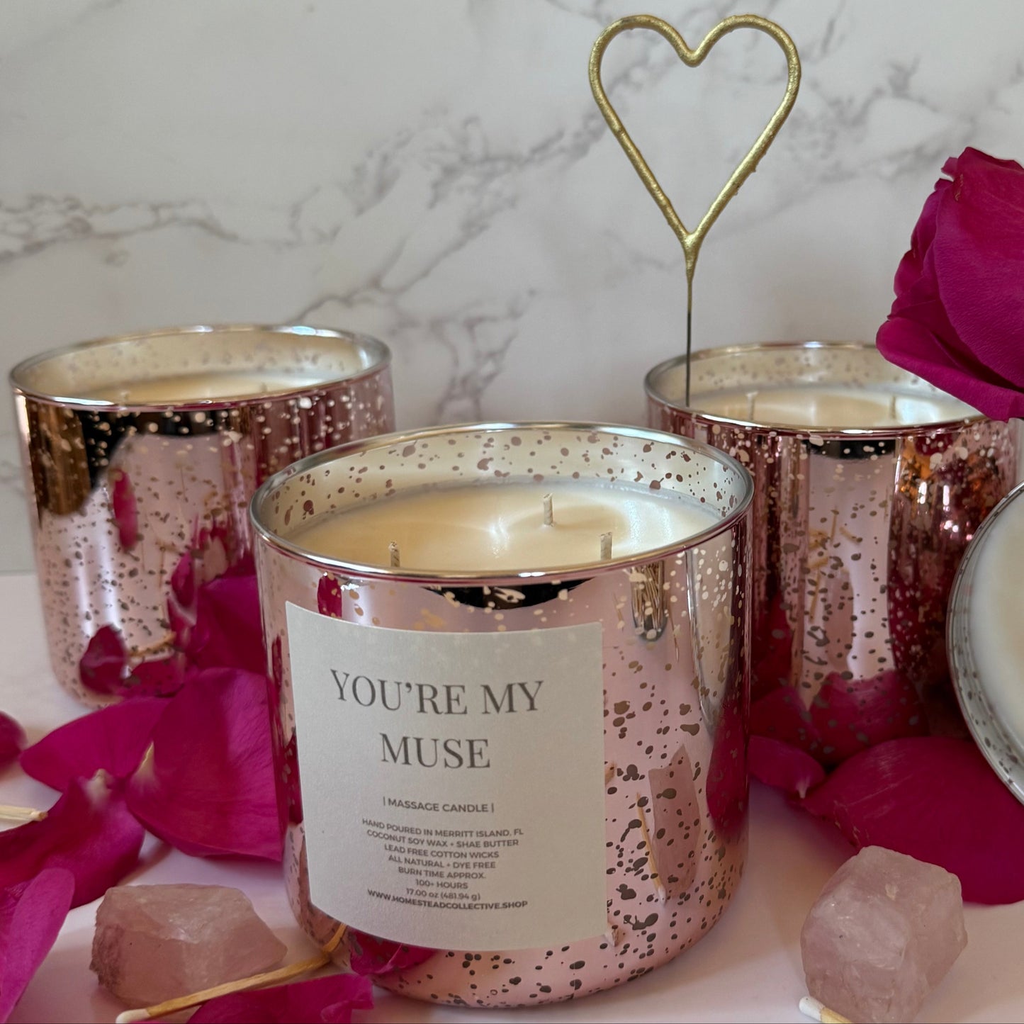 Valentine's Massage Candle