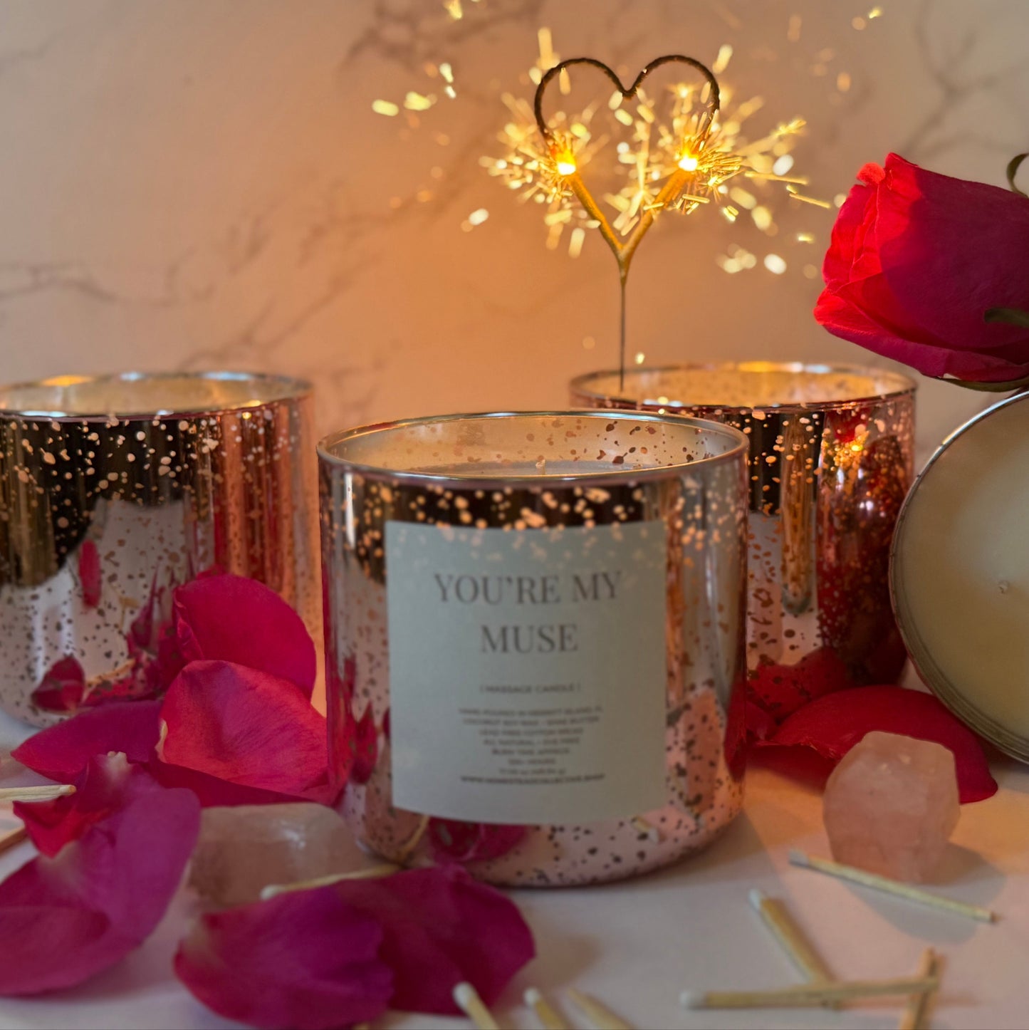 Valentine's Massage Candle